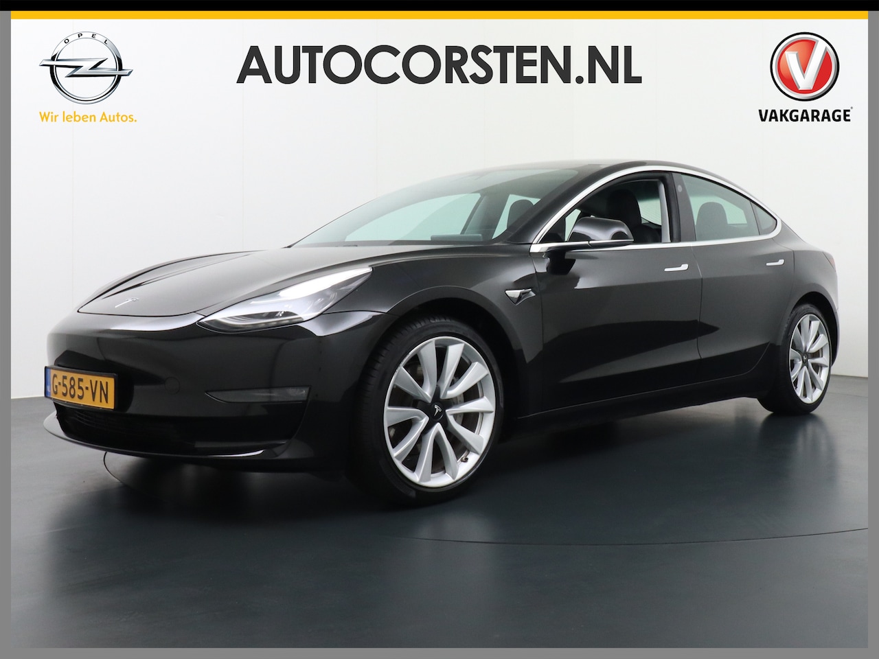 Tesla Model 3 - Long Range RWD Long Range Trekhaak 75kWh 463PK 19"lm FSD-Full Self Driving Computer-3 Premium Audio 4wd 1 - AutoWereld.nl