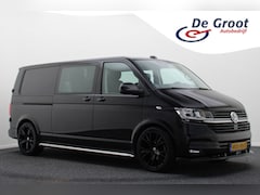 Volkswagen Transporter - 2.0 TDI L2H1 DC Comfortline 5-Zits, Airco, Cruise, PDC, Navigatie, Trekhaak, Side-Bars, DA