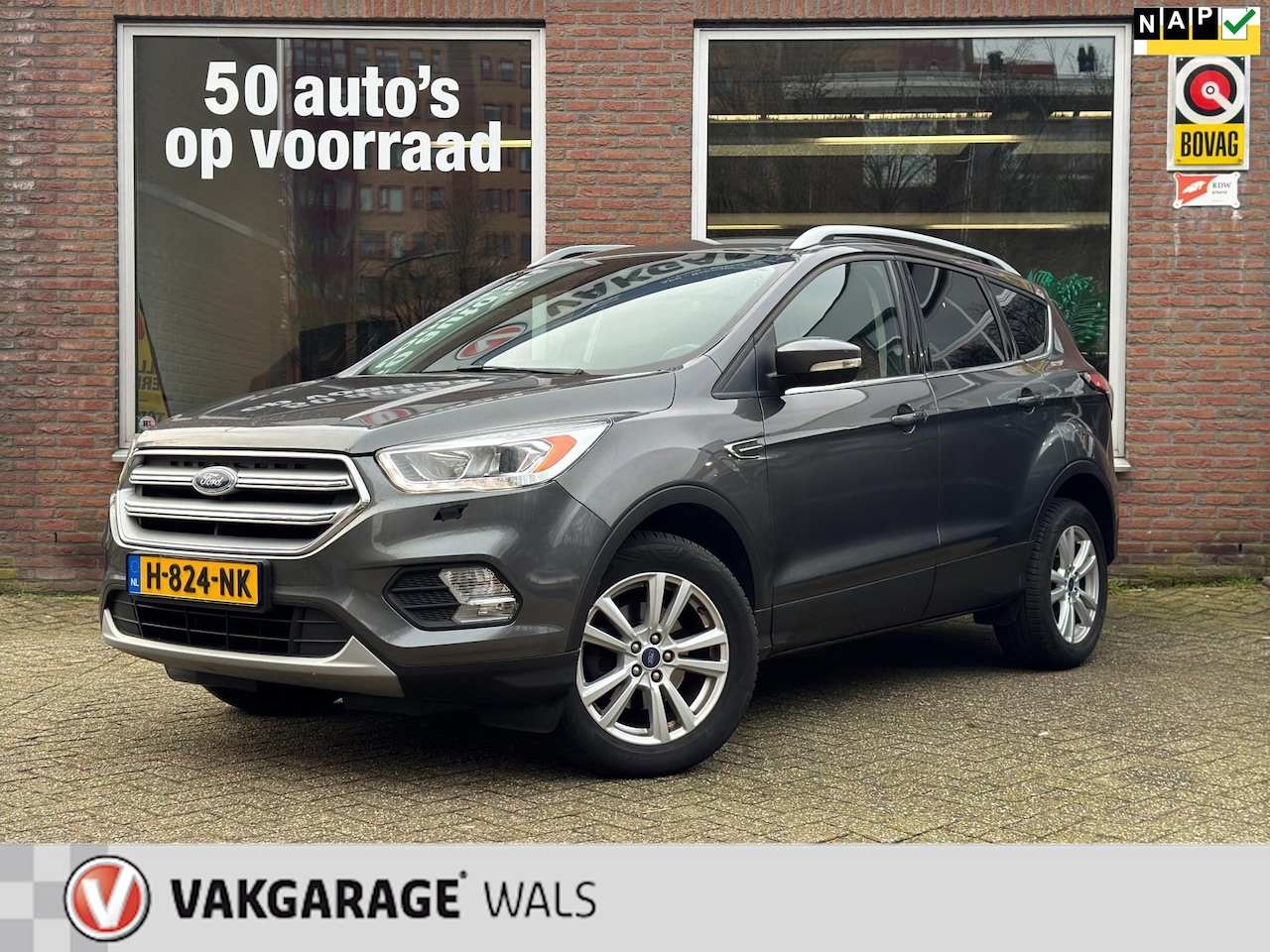 Ford Kuga - 1.5 ECOBOOST TITANIUM | NAVIA | STOEL-STUUR VERWARMING | VELGEN | CRUISE - AutoWereld.nl