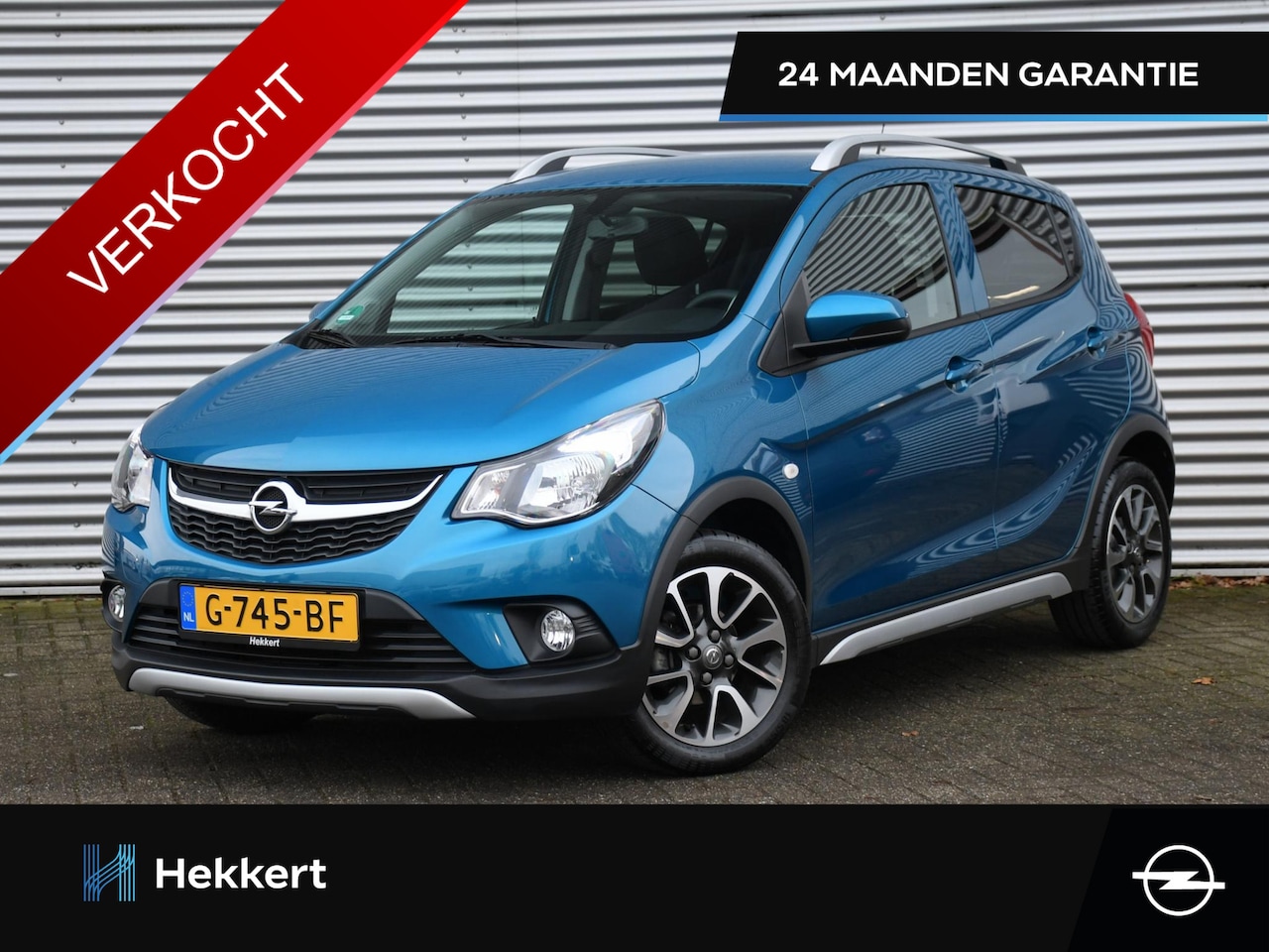 Opel Karl - Rocks Online Edition 1.0 75pk APPLE-CARPLAY | 15''LM | CRUISE.C | PDC ACHTER | 21.911KM | - AutoWereld.nl