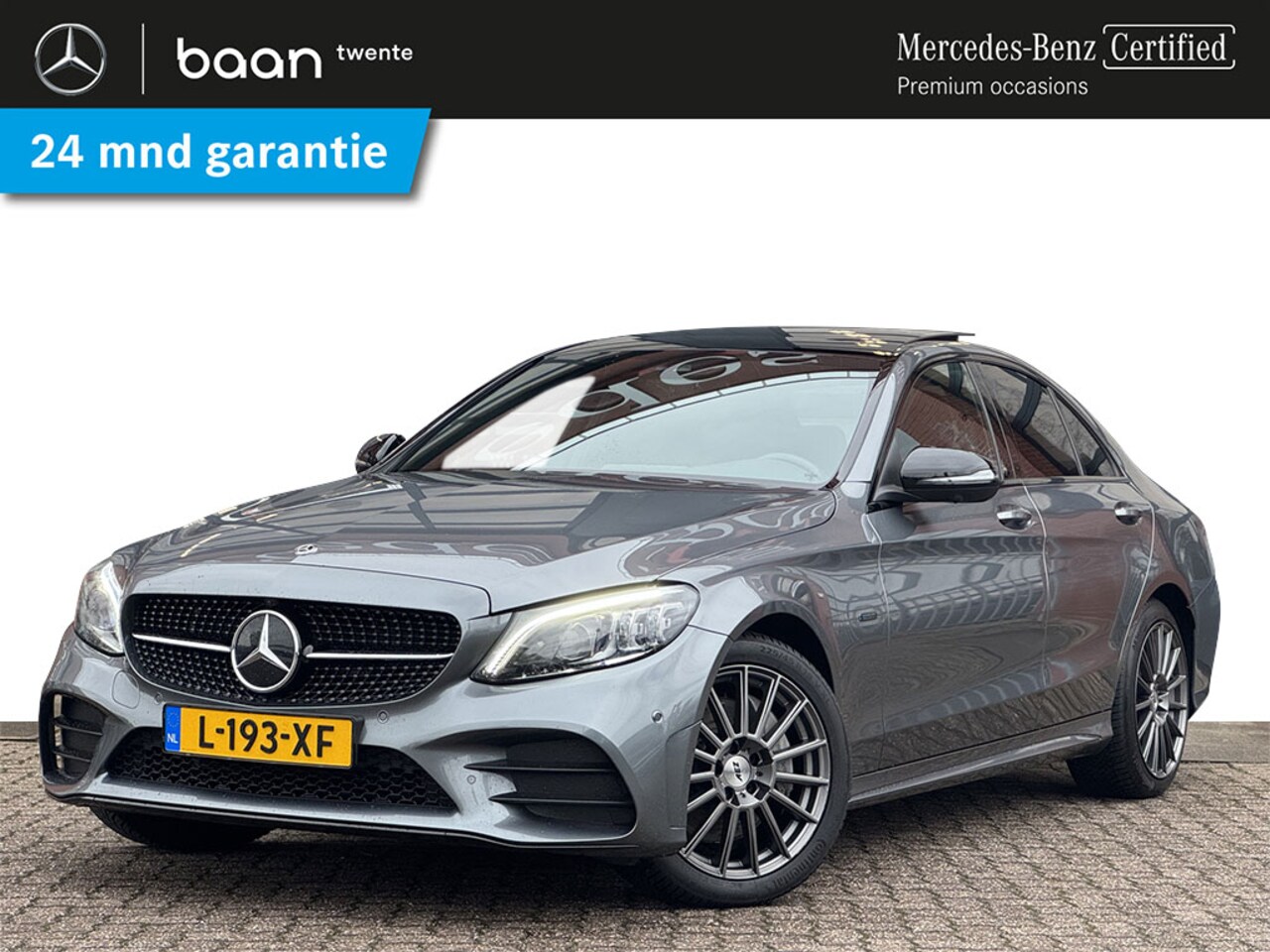 Mercedes-Benz C-klasse - C 300e Business Solution AMG Line | Panoramadak | Multibeam LED | 360° Camera | Sfeerverli - AutoWereld.nl