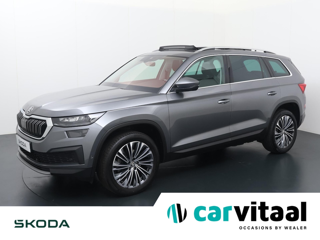 Skoda Kodiaq - 1.5 TSI Business Edition Plus | 150 PK | Automaat | Stoelverwarming | Panoramadak | Park-A - AutoWereld.nl