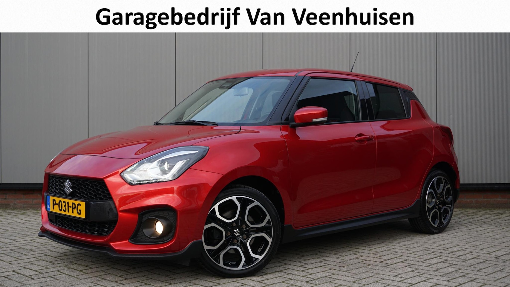 Suzuki Swift - 1.4 140pk Sport LED Navi DAB Keyless 17inch LM Adaptive Cruise *Burning Red Pearl Metallic - AutoWereld.nl