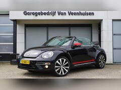 Volkswagen Beetle Cabriolet - 1.4 TSI 150PK DSG R-LINE & CLUB E.D. Leder Xenon 19inch LM A-Camera Fender Stoelverwarming