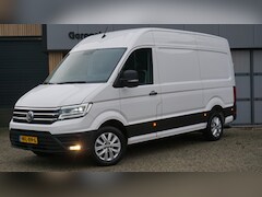 Volkswagen Crafter - 2.0 TDI 177pk DSG L3H3 Highline 3-Zits Leder 2-Tone LED Geveerde Stoel A-camera *1e Eigena