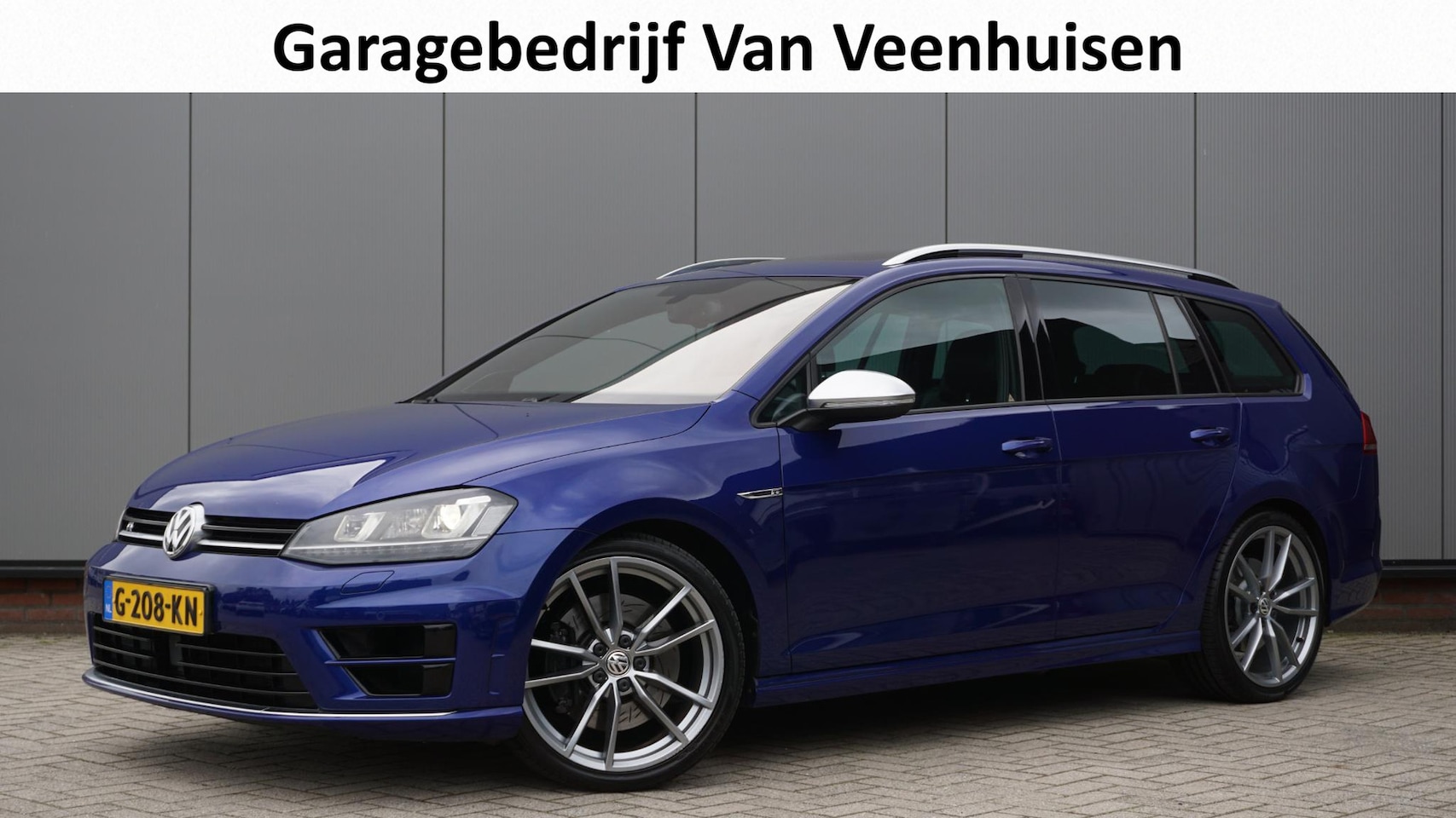 Volkswagen Golf Variant - R20 2.0 TSI 300pk Pano.Dak Dynaudio Keyless 19inch LM Pretoria Leder Xenon DCC *Lapiz Blue - AutoWereld.nl