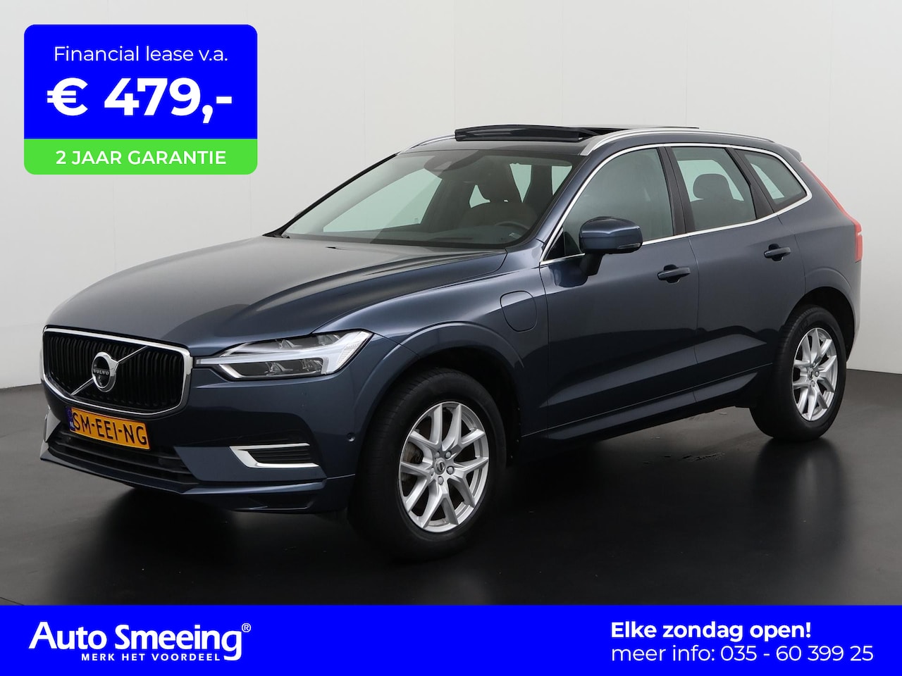 Volvo XC60 - 2.0 T8 Recharge AWD Luxury Line | Leder | Panoramadak | Head Up | 360 Camera | Zondag Open - AutoWereld.nl