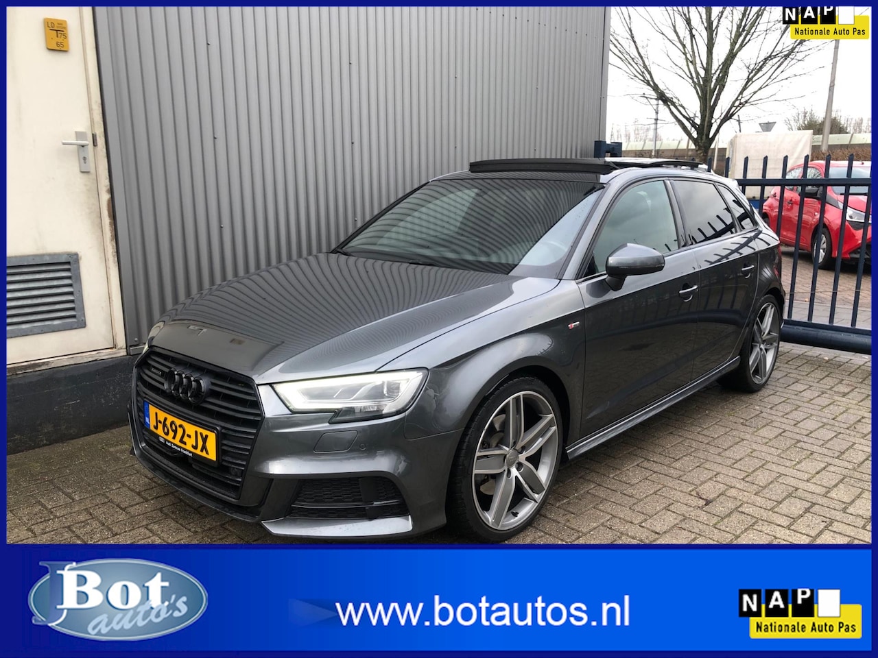 Audi A3 Sportback - 2.0 TFSI quattro Design Pro Line Plus S-Line / AUTOMAAT / ELEK. SCHUIFDAK / VIRTUAL COCKPI - AutoWereld.nl