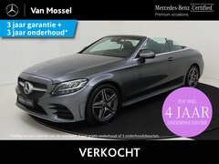 Mercedes-Benz C-klasse Cabrio - 180 Advantage Pack AMG / Dodehoek / Airscarf / Sfeerverlichting