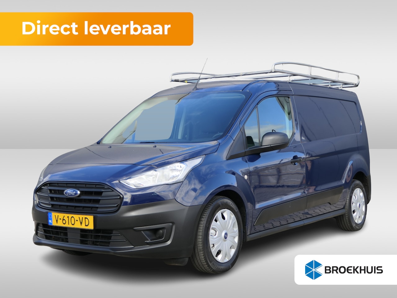 Ford Transit Connect - 1.5 EcoBlue L2 | LENGTE 2 | Imperiaal | Trekhaak | Bluetooth | Airco | Cruise control | Sc - AutoWereld.nl