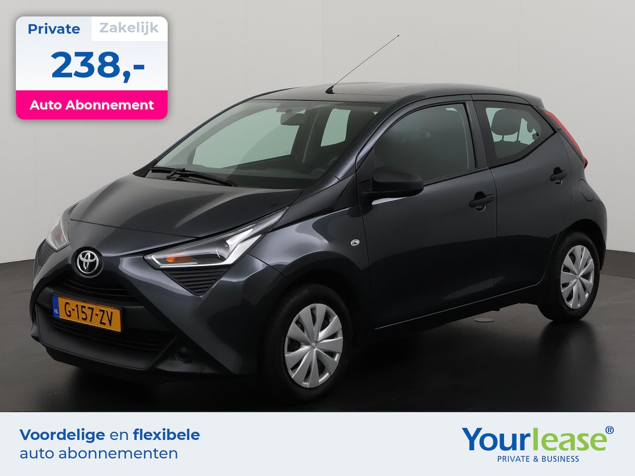 Toyota Aygo - 1.0 VVT-i x | All-in 238,- Private Lease | Zondag Open! - AutoWereld.nl