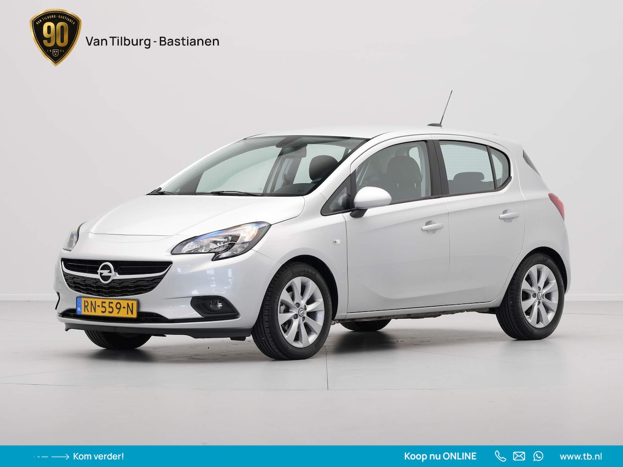 Opel Corsa - 1.4 90pk Favourite Navigatie Pdc Airco Cruise - AutoWereld.nl