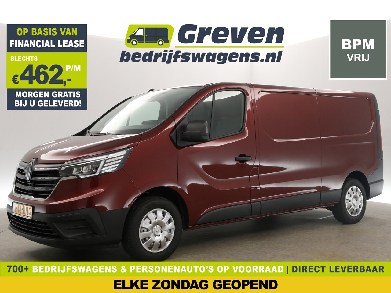 Renault Trafic - 2.0 Blue dCi T30 L2H1 | NIEUW | BPM VRIJ | Airco Cruise Carplay Trekhaak PDC 3 Persoons El - AutoWereld.nl