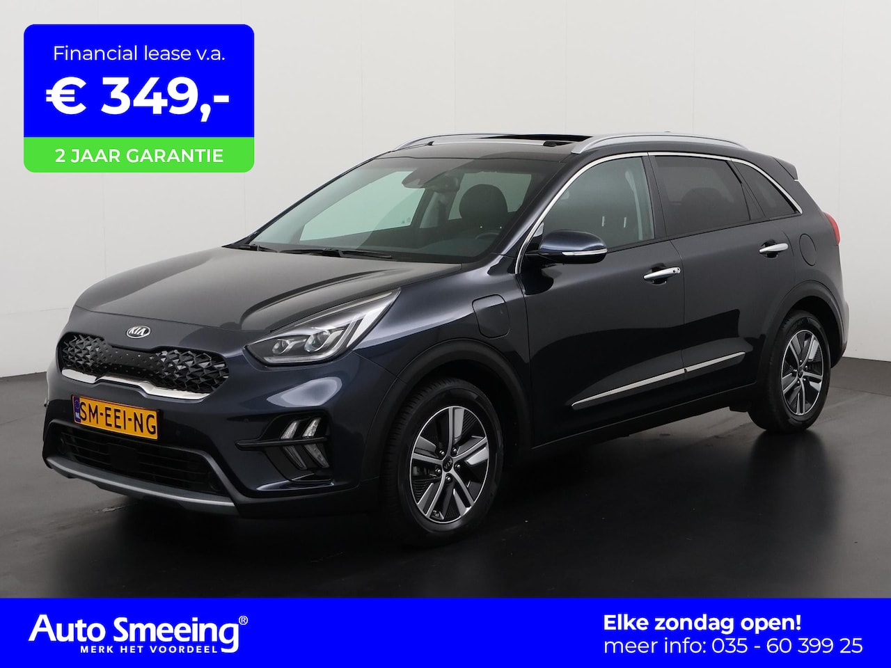 Kia Niro - 1.6 GDi PHEV ExecutiveLine | Schuifdak | Leder | Plug-In | Zondag Open! - AutoWereld.nl