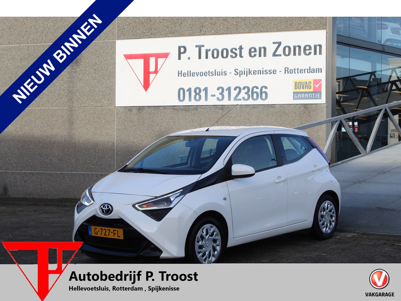 Toyota Aygo - 1.0 VVT-i x-play limited Achteruitrijcamera/Mirror link/Spraakbediening/Radio/Airco/Toeren - AutoWereld.nl