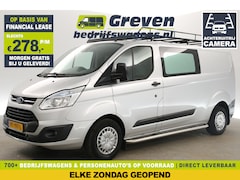 Ford Transit Custom - 290 2.2 TDCI L2H1 Trend | Dubbele Cabine | 6 Persoons | Airco Cruise Camera PDC Imperiaal