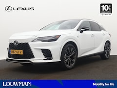 Lexus RX 450h - 450h+ Plug-in Hybrid F-Sport Design | Panoramadak | Voorstoelen verwarmd | Stuurwiel verwa