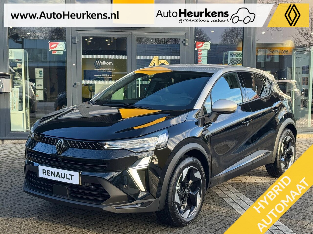 Renault Captur - 1.6 E-Tech Hybrid 145 techno | Adaptieve Cruise-control | Navigatiesysteem | Winterpakket - AutoWereld.nl