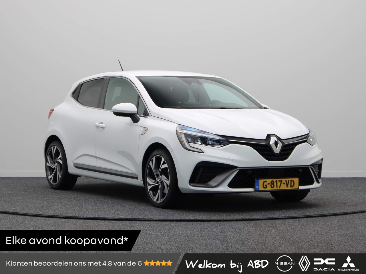 Renault Clio - 1.3 TCe R.S. Line | Automaat! | BOSE | 360 graden camera | Climate control | Apple Carplay - AutoWereld.nl