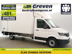 Volkswagen Crafter - 35 2.0 TDI 140PK Bakwagen Laadklep Airco Zijdeur Laadbak Lengte 4.51m Cruise 3 Persoons