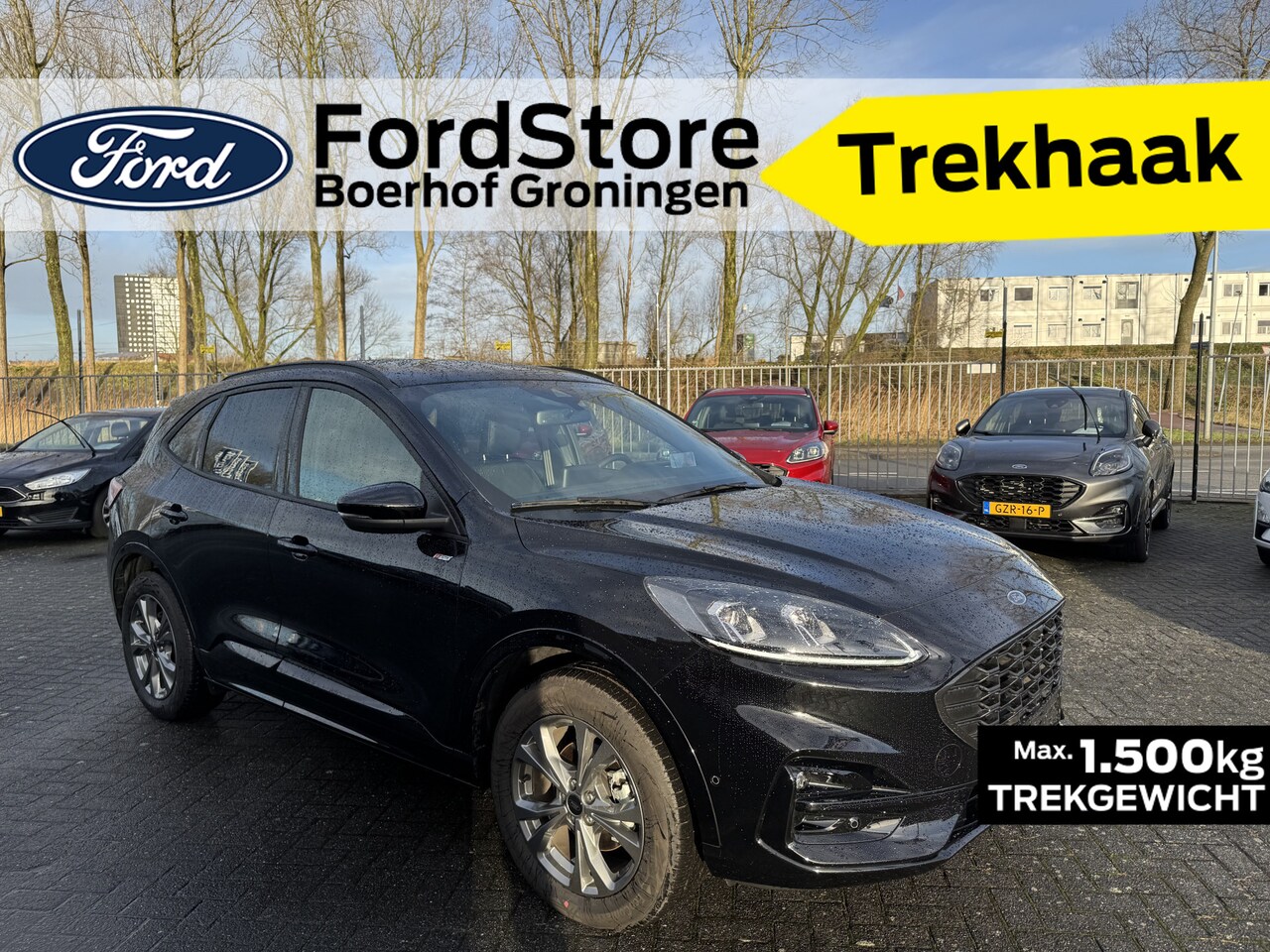 Ford Kuga - 2.5 PHEV 225pk ST-Line X Trekhaak | Adapt Cruise I Winter Pack I 2 Camera's | Adapt. LED | - AutoWereld.nl