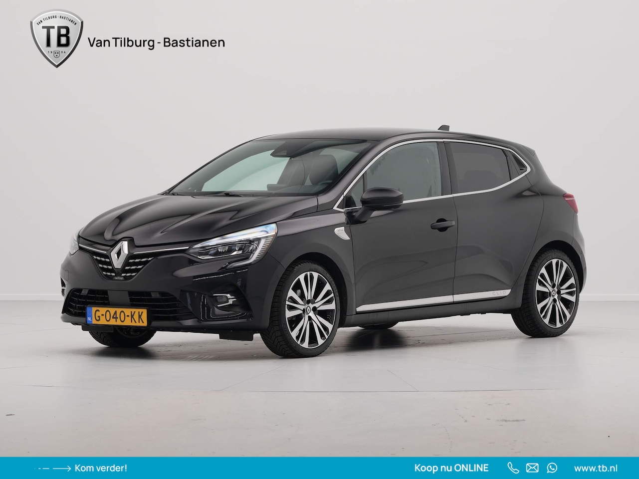 Renault Clio - 1.0 TCe Initiale Paris Leder 360 Camera Stoelverwarming Navigatie - AutoWereld.nl