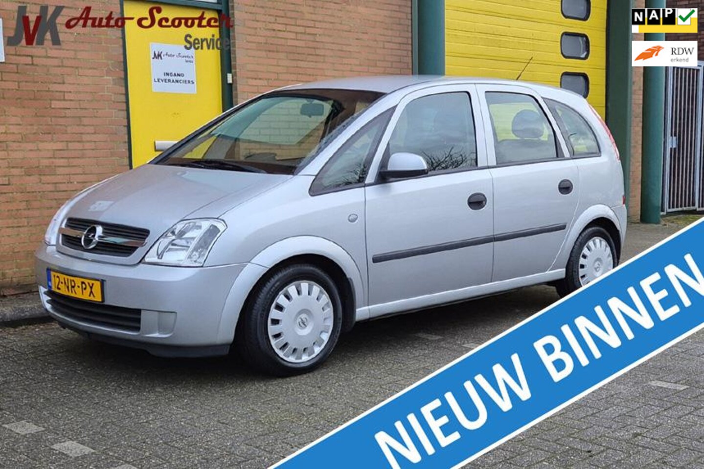 Opel Meriva - 1.6 Enjoy Airco! NAP! Trekhaak! - AutoWereld.nl