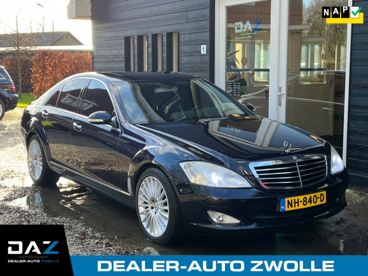 Mercedes-Benz S-klasse - 350 Aut/Ecc/Leer/Navi/Dak/Youngtimer! - AutoWereld.nl