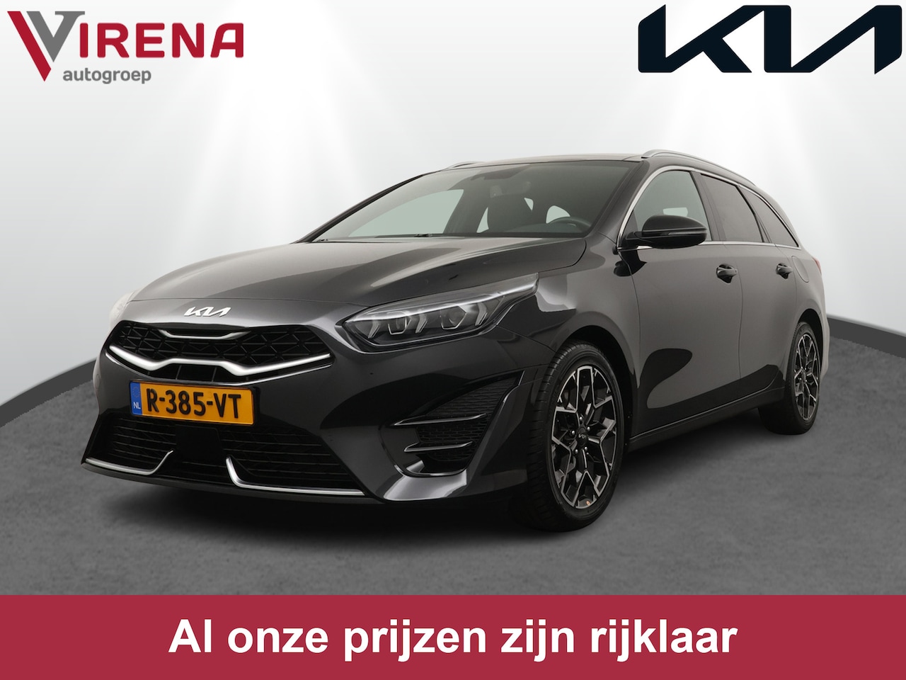 Kia Cee'd Sportswagon - Ceed 1.5 T-GDi GT-Line - AUTOMAAT - Schuif/kantel dak - Achteruitrij camera - Adaptive cru - AutoWereld.nl