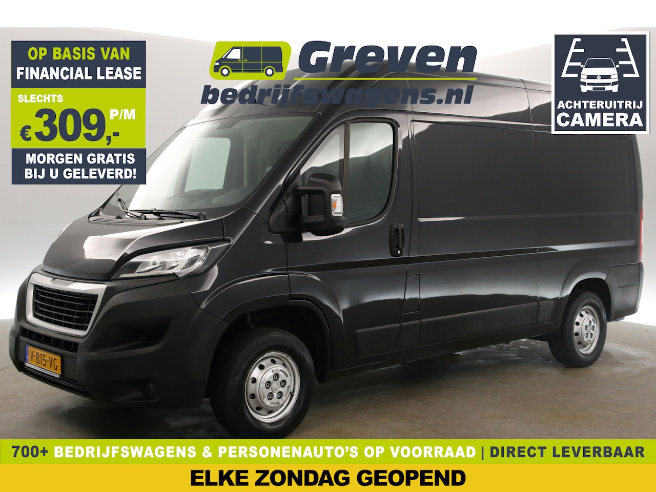 Peugeot Boxer - 330 2.0 BlueHDI L2H2 Airco Camera Cruise PDC 3 Persoons Ladder Elektrpakket Trekhaak - AutoWereld.nl