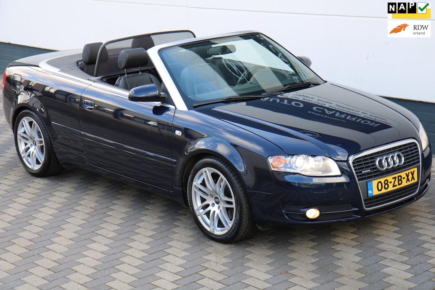 Audi A4 Cabriolet - 3.2 FSI V6 quattro Youngtimer Leder NAP !! - AutoWereld.nl