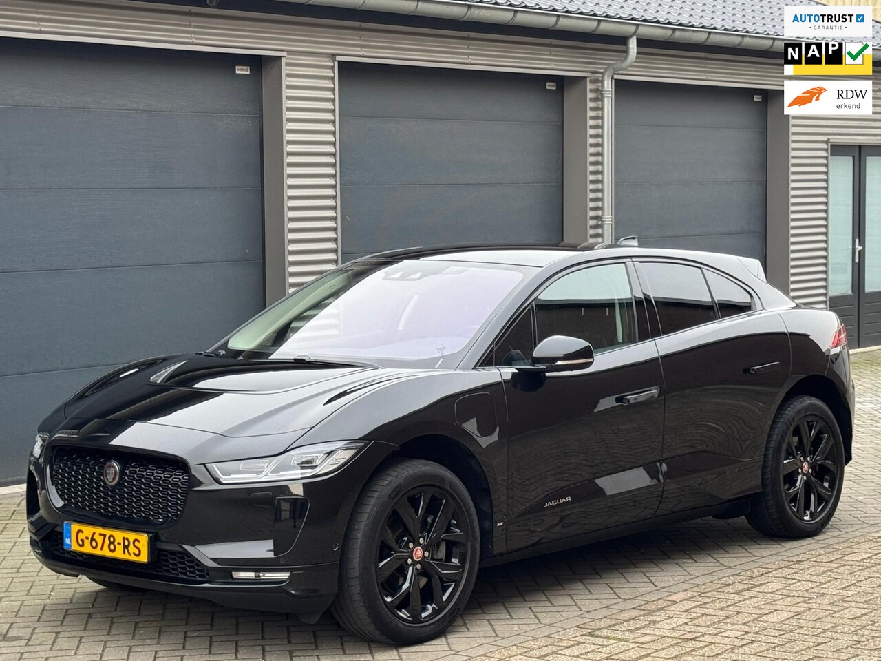 Jaguar I-PACE - EV400 Business BLACK Edition SE 90 kWh, panoramadak,leder, 1 e eigenaar, nl auto met natio - AutoWereld.nl