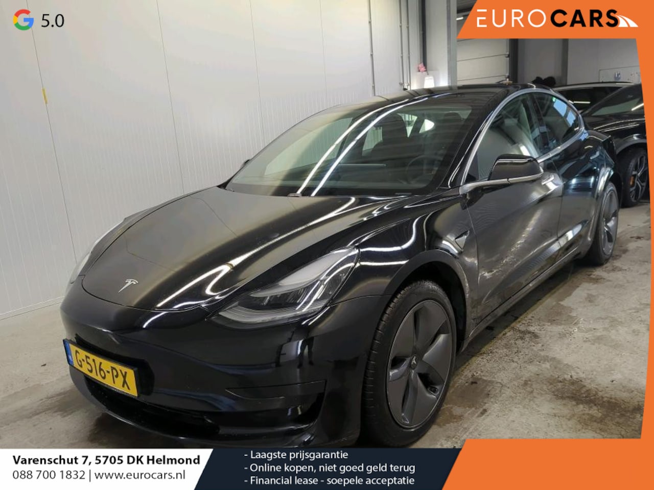 Tesla Model 3 - Standard RWD Plus 60 kWh | Autopilot+Full Self Driving | Leder | Panoramadak | Navigatie | - AutoWereld.nl