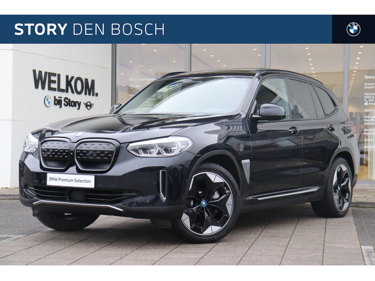 BMW iX3 - High Executive / Trekhaak / Sportstoelen / Stoelverwarming / Adaptief onderstel / Parking - AutoWereld.nl