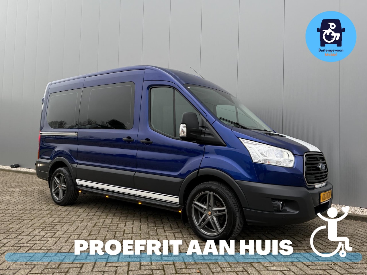 Ford Transit - Unieke Rolstoelbus (Airco) Full Option L2H2 - AutoWereld.nl