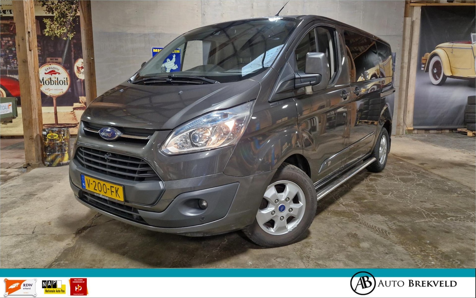 Ford Transit Custom - 270 2.2 TDCI L1H1 Anniversary Edition 125PK | Rijklaar | Leder | Stoel verw. | Cruise | Cl - AutoWereld.nl