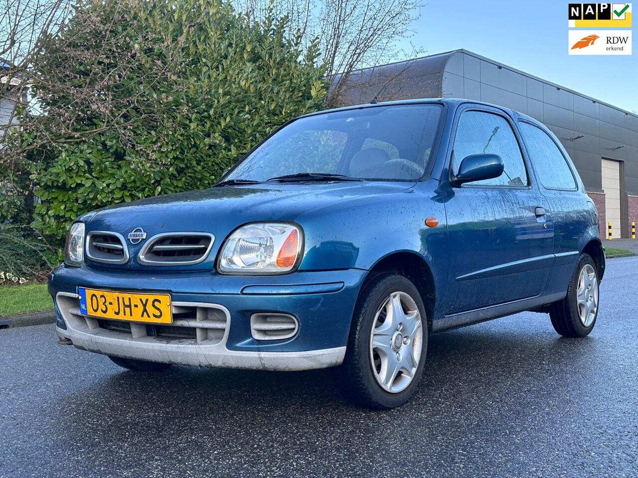 Nissan Micra - 1.4 Luxury Airco*23-01-2026 APK*Stuurbekrachtiging*NAP*Elektrische ramen*AUX*Bluetooth* - AutoWereld.nl