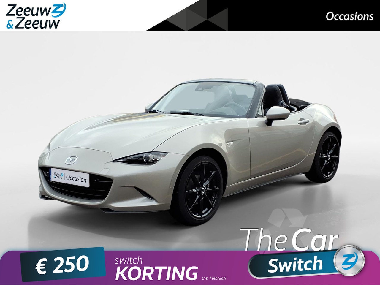 Mazda MX-5 - 1.5 SkyActiv-G 132 Luxury 1.5 SkyActiv-G 132 Luxury - AutoWereld.nl