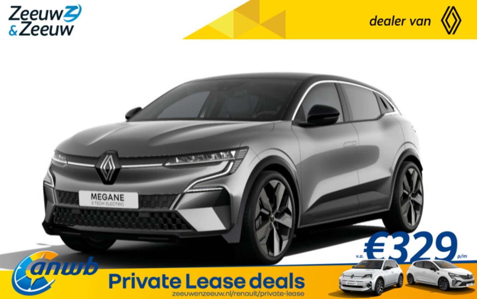 Renault Mégane E-Tech - Comfort Range Techno 60 kWh | 220 pk | NU MET 3650,- VOORRAAD KORTING |  informeer naar de - AutoWereld.nl