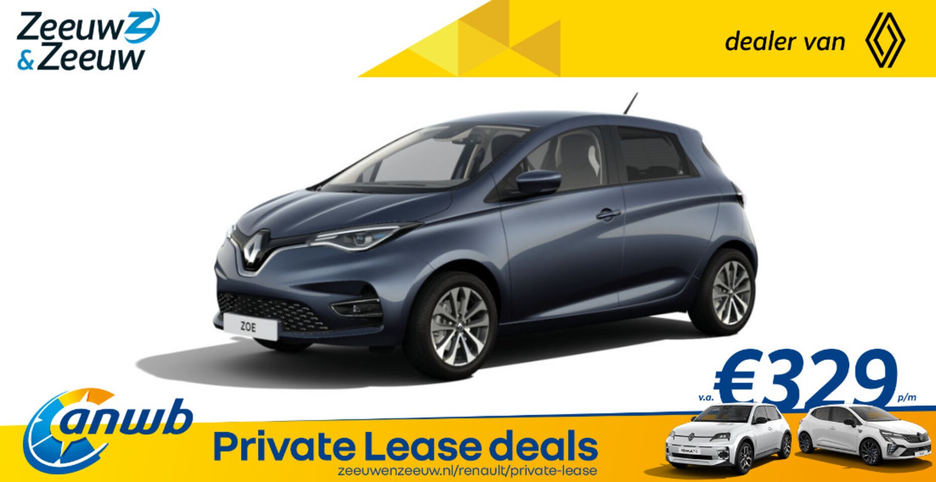 Renault Zoe - R135 Iconic 50 kWh 2500,- VOORRAAD KORTING | Uit Voorraad leverbaar | tot €2950,- Subsidie - AutoWereld.nl