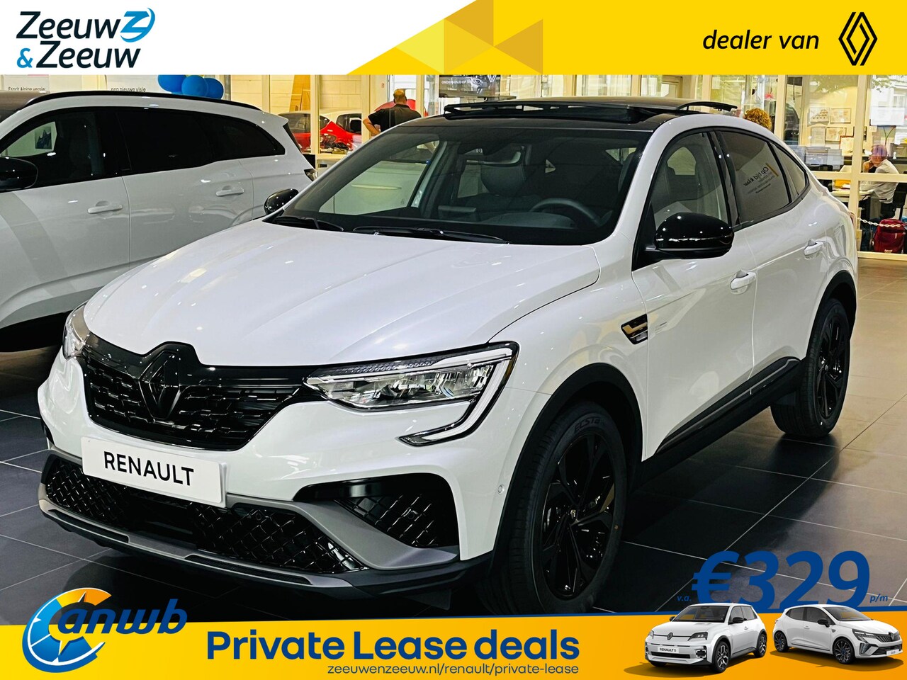 Renault Arkana - 1.6 E-Tech hybrid 145 E-Tech Esprit Alpine | UIT VOORRAAD LEVERBAAR MET TOT WEL €2500,- KO - AutoWereld.nl