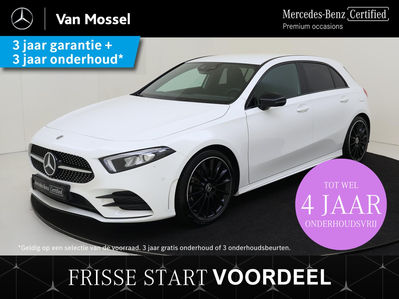 Mercedes-Benz A-klasse - 220 4MATIC / AMG / NIGHT / 19 Inch Multispaaks - AutoWereld.nl