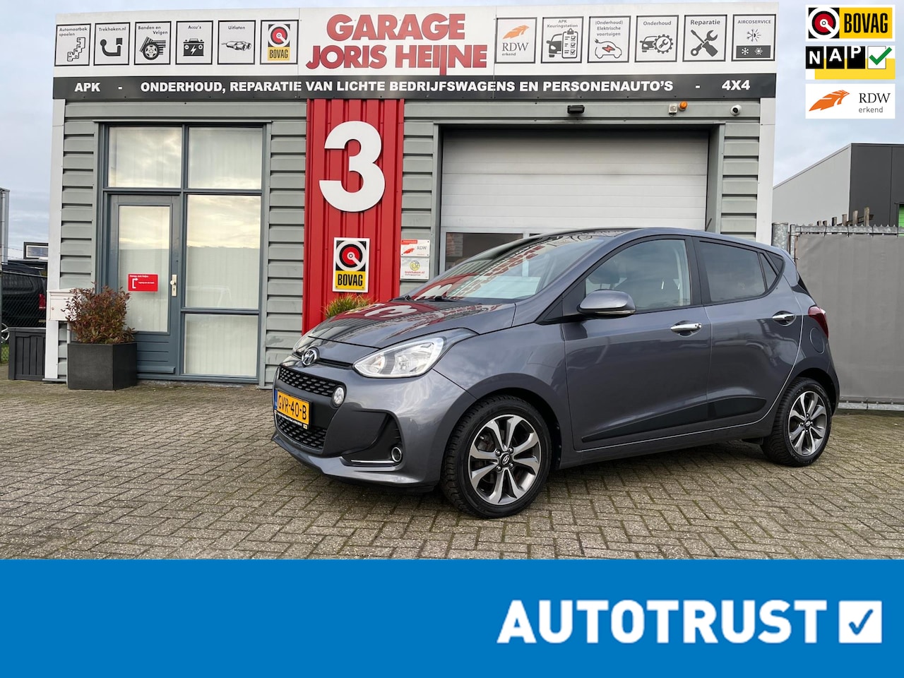 Hyundai i10 - 48000 km. Met 6 maand garantie speciale uitvoering! - AutoWereld.nl