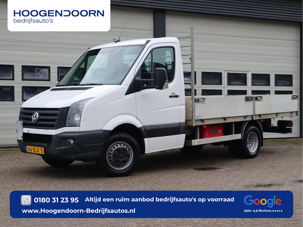 Volkswagen Crafter - 50 2.0 TDI 164 pk Euro 6 - Openlaadbak - Airco -Cruise - AutoWereld.nl