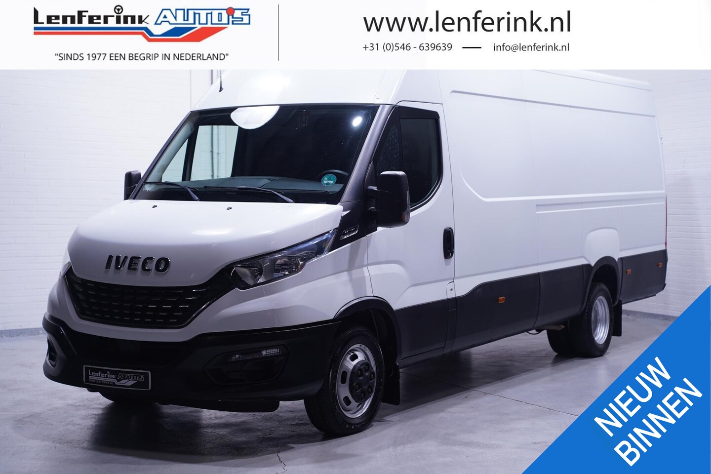 Iveco Daily - 35C16 160 pk L4H2 Automaat, Dubbel Lucht achter Airco, Audio, Laadruimte Pakket, Opstap ac - AutoWereld.nl