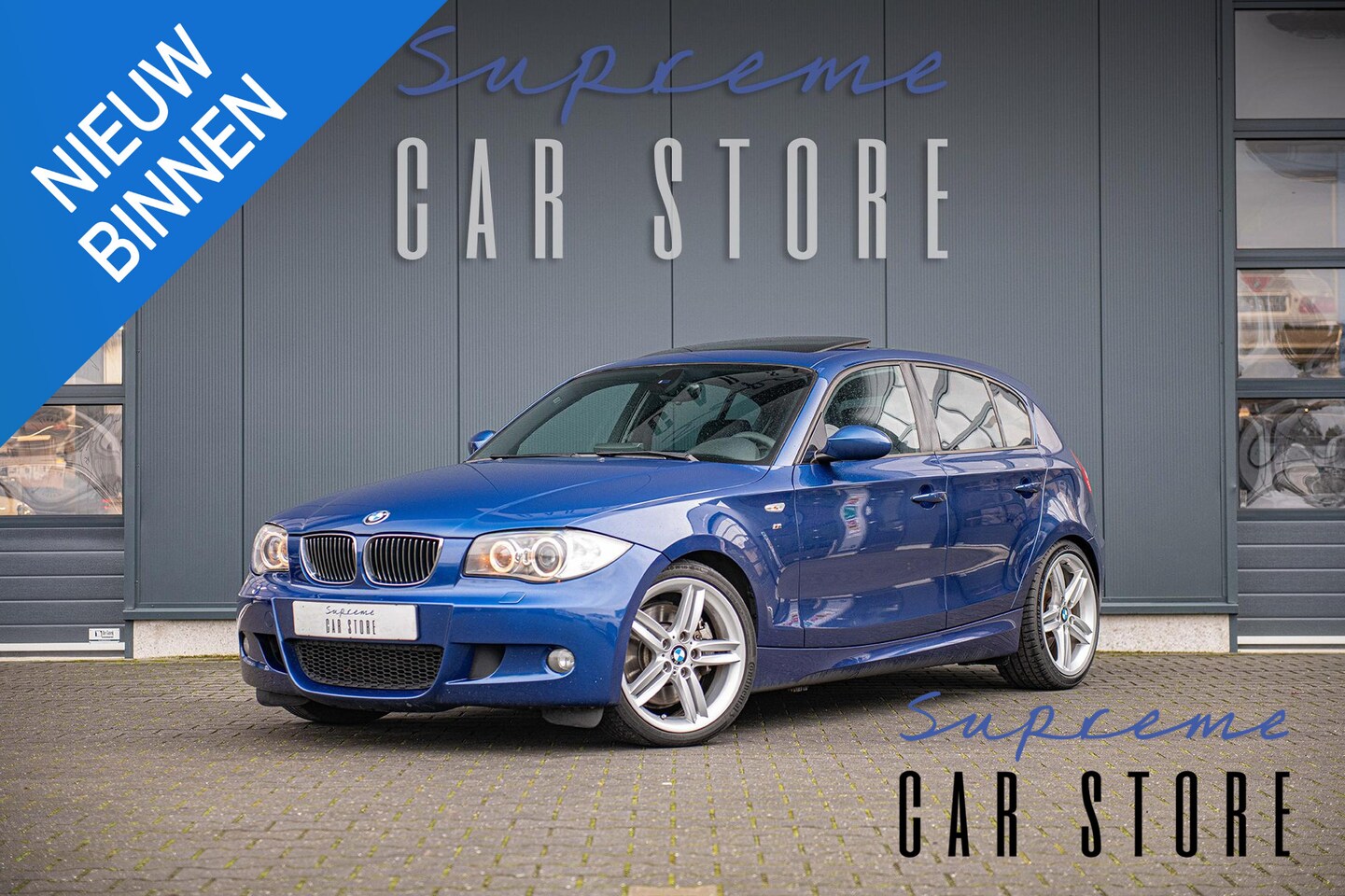 BMW 1-serie - 130i High Executive M-Sport I Hifi I Shadow Line I Vol! - AutoWereld.nl