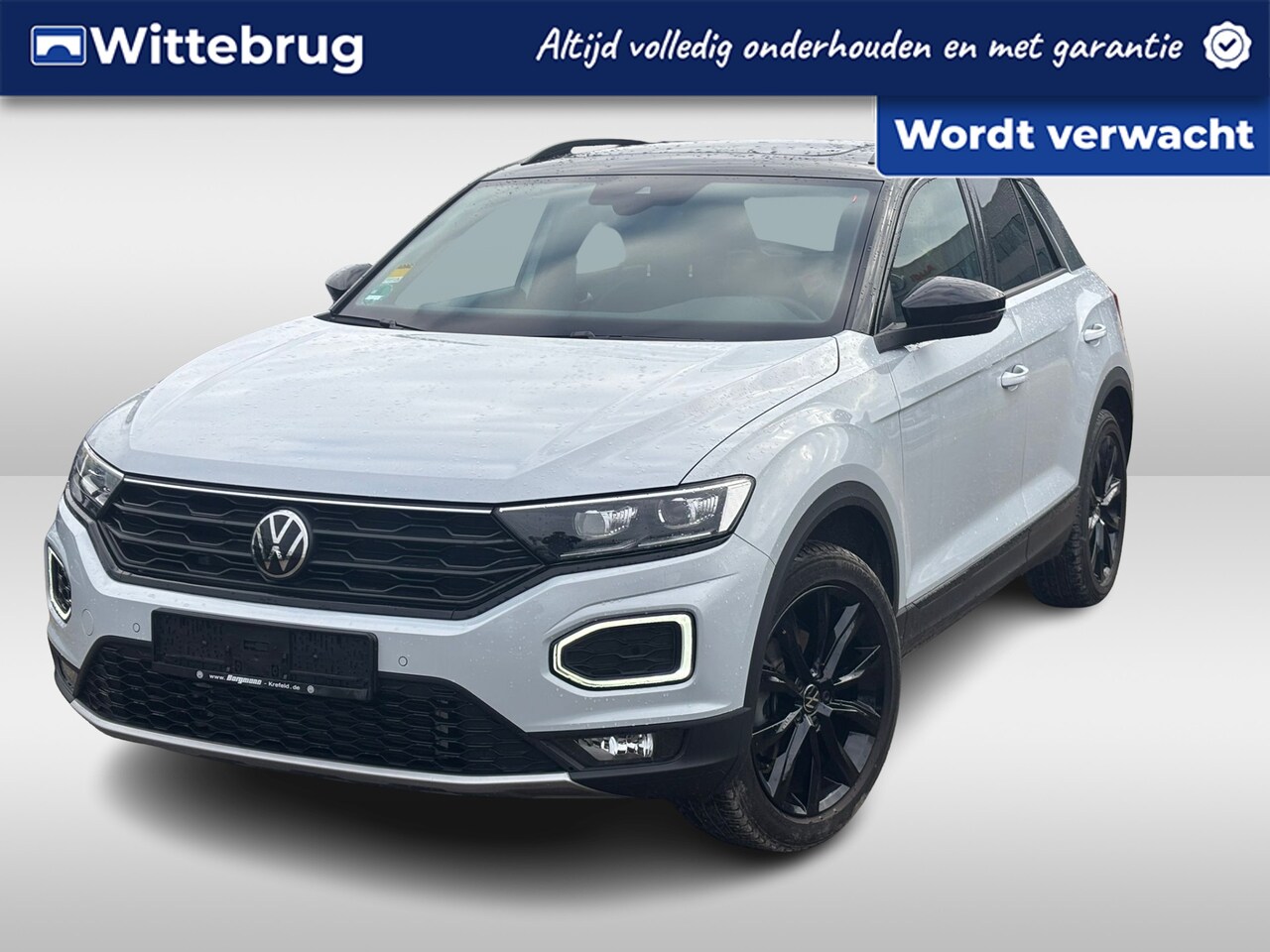 Volkswagen T-Roc - 1.5 TSI Sport / Black Style / Panorama-schuif-/kanteldak, elektrisch bedienbaar / Achterui - AutoWereld.nl