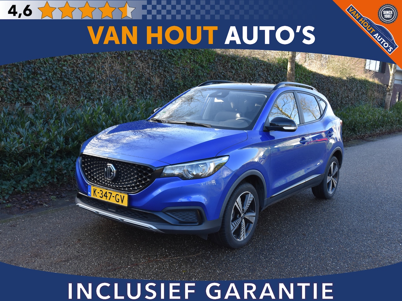 MG ZS - EV Luxury 45 kWh | LEDER | PANORAMADAK| CARPLAY - AutoWereld.nl