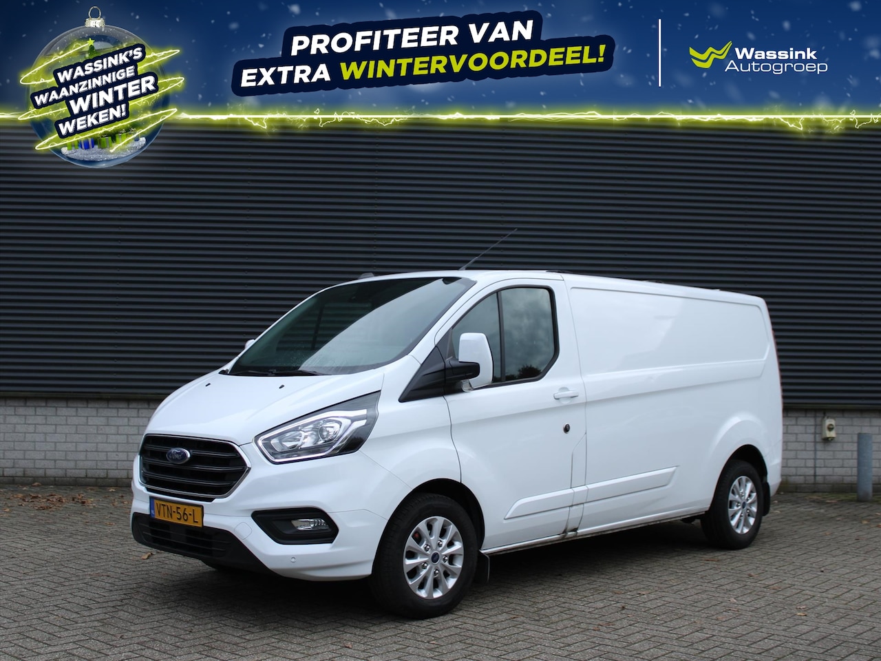 Ford Transit Custom - GB 2.0 TDCi 130PK 320 L2H1 Limited | Cruise Control | Apple Carplay / Android Auto | Parke - AutoWereld.nl