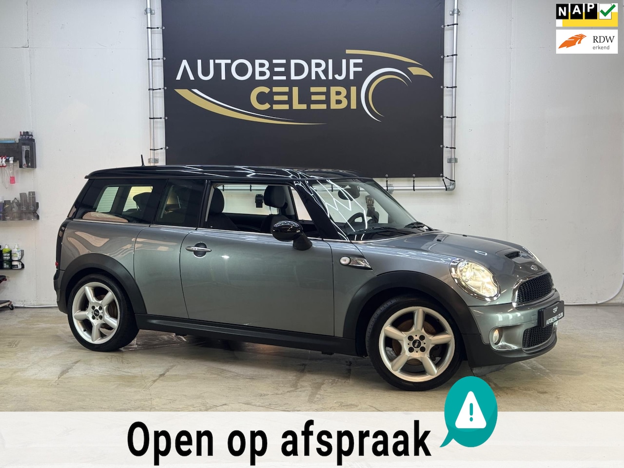 MINI Clubman - Mini 1.6 Cooper S GRIJS 2007 NAVI|CRUISE|CLIMA - AutoWereld.nl